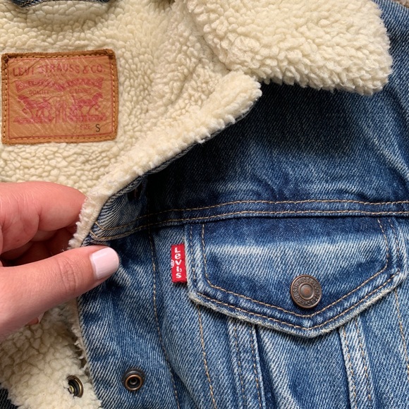 Levi’s Denim jacket shearling - Picture 4 of 6